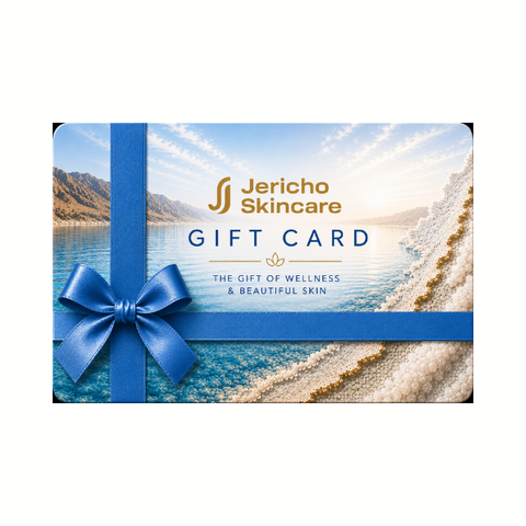 Jericho Skincare Gift Card - the gift of wellness and beautiful skin. Buy in Australia