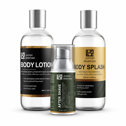 Juman Men Care Bundle - Sandal, Amber & Jasmine