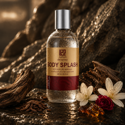 Refreshing men's body spray enriched with Dead Sea minerals for long-lasting freshness. Buy in Australia at Jericho Skincare