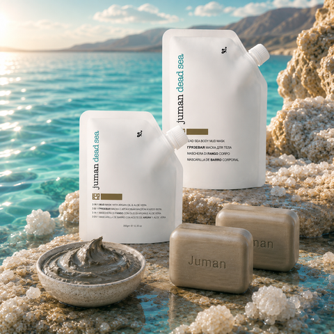 Luxury Dead Sea skincare gift set for detoxifying, cleansing and hydrating all skin types. Buy in Australia at jericho skincare