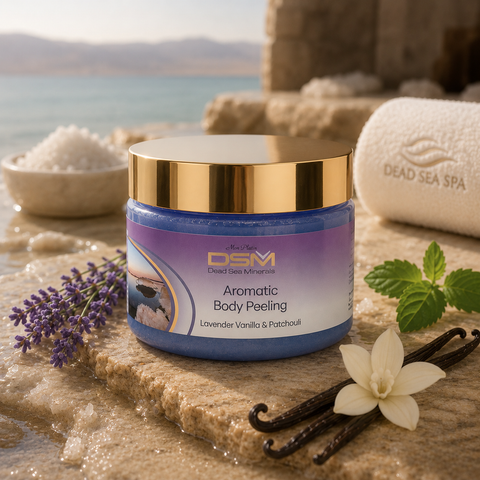 Jericho gentle exfoliating scrub with natural Dead Sea salt crystals and pure essential oils to remove dead skin cells, soften rough areas, and promote smooth, radiant skin. Buy In Australia