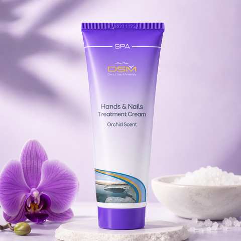 Mon Platin DSM deeply moisturising hand & nails cream with dead sea minerals and gentle orchid scent. buy in Australia