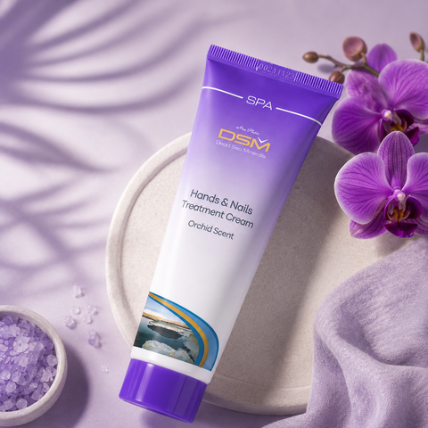 Mon Platin DSM hand & nails cream with dead sea minerals and delightful orchid scent. buy in Australia