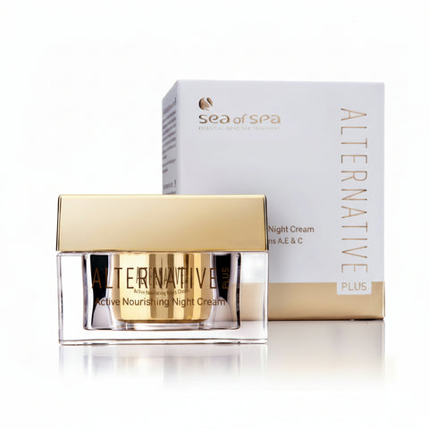 alternative plus active night cream  – available in Australia & New Zealand