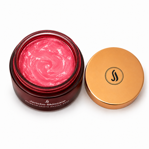 Jericho Skincare Pomegranate Facial Peel with antioxidant protection and hydration benefits. Buy in Australia & NZ