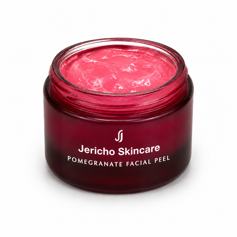 Non-abrasive facial exfoliator with pomegranate, green tea and aloe vera extracts. Buy in Australia & New Zealand