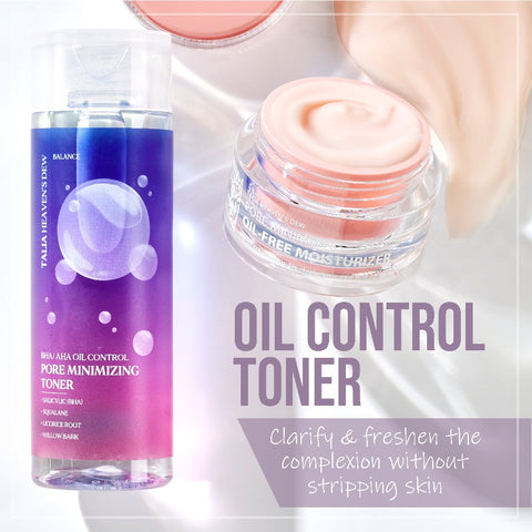 Talia oil control and pore minimising toner