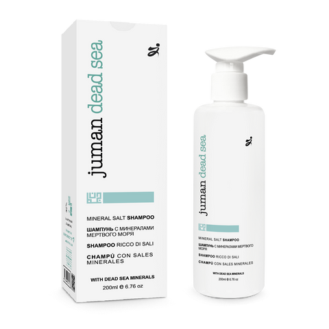 Juman Mineral Shampoo with Dead Sea Salts 200ml