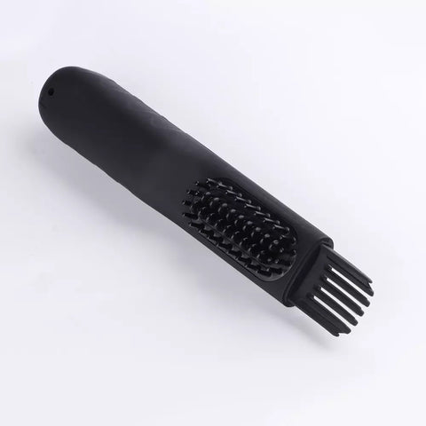 Lescolton ceramic beard straightener comb for men with vertical and horizontal two-way styling design