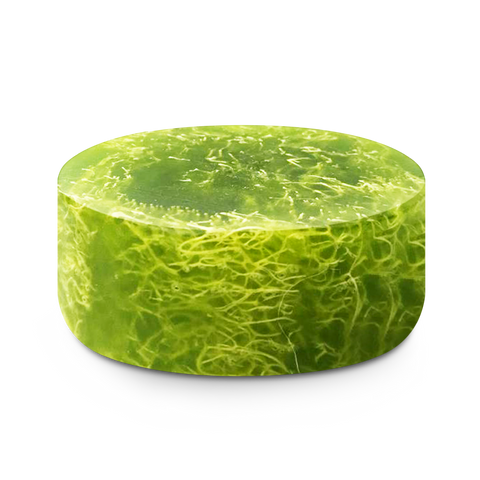 Juman Lemon & Spearmint Essential Oil Loofah Soap with Dead Sea Minerals 100g