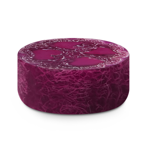 Juman Lavender Essential Oil Loofah Soap with Dead Sea Minerals 100g