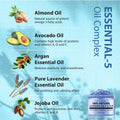 Dead Sea salt body scrub enriched with almond oil, avocado oil, argan essential oil, pure lavender essential oil and jojoba oil.
