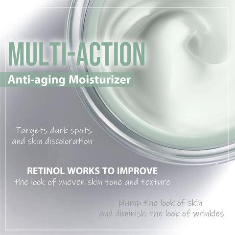 Best natural and vegan antiaging cream in Australia. Retinol & Peptides Anti-Aging Firming Cream to reduce fine lines and wrinkles, smooth and firm the skin. Best anti-wrinkle daily use moisturizer based on powerful and naturally derived ingredients.