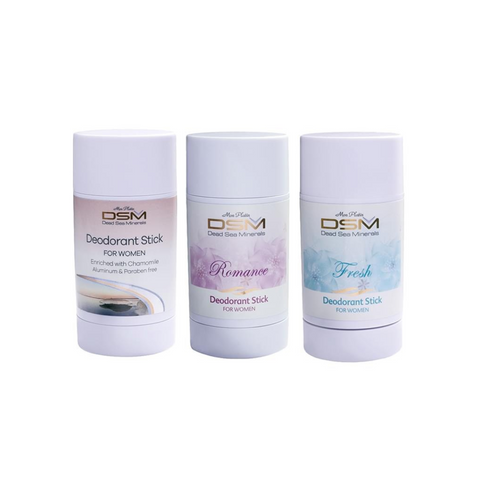 Mon Platin deodorant, anti-perspirant for women with the dead sea minerals and chamomile extract