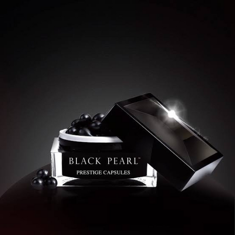 Black Pearl Prestige Capsules jar – Premium Dead Sea skincare product Australia & New Zealann at Jericho cosmetics