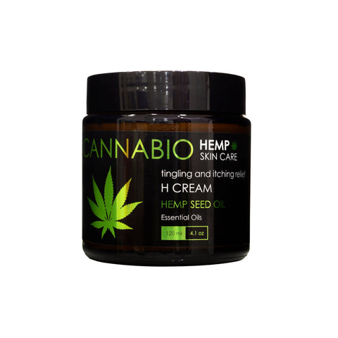 Cannabio H Cream for Tingling & Itching Skin Relief 120ml