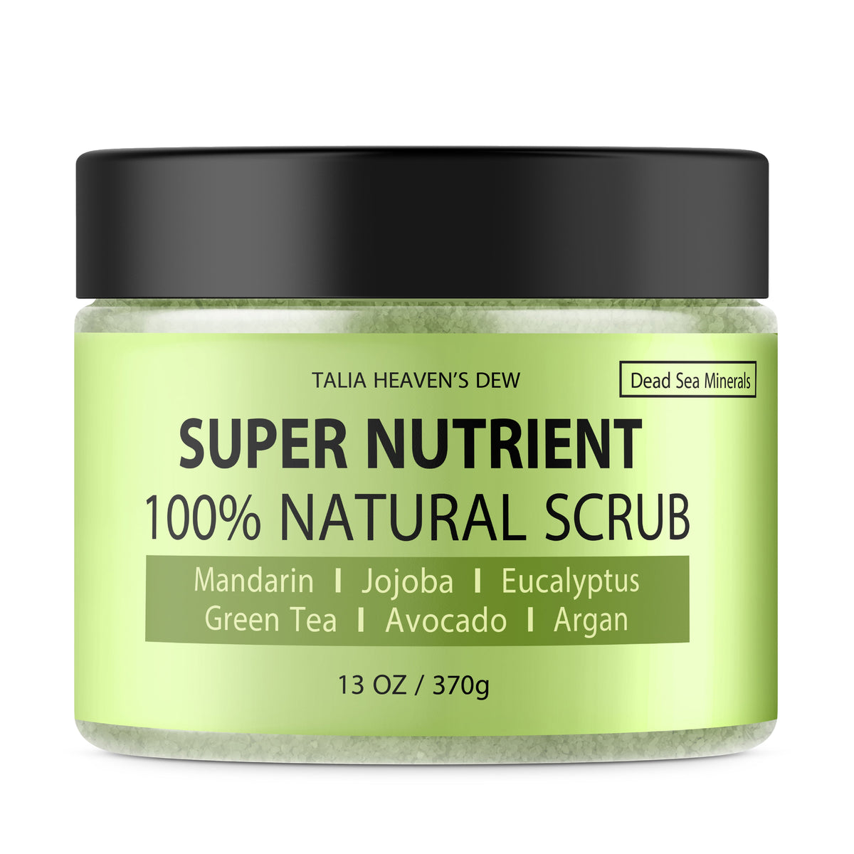 Dead Sea Super Nutrient Hydrating Salt Scrub | Jericho Cosmetics ...