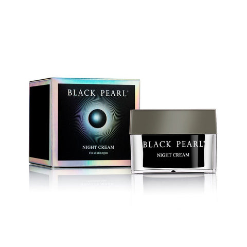 black pearl night cream