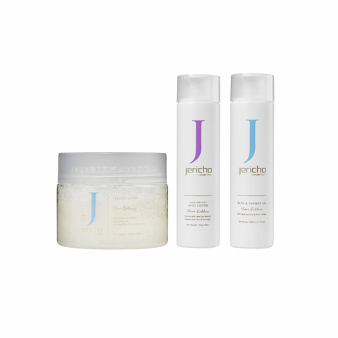 Jericho Bath & Spa body care bundle (vicky incredible) for oily skin
