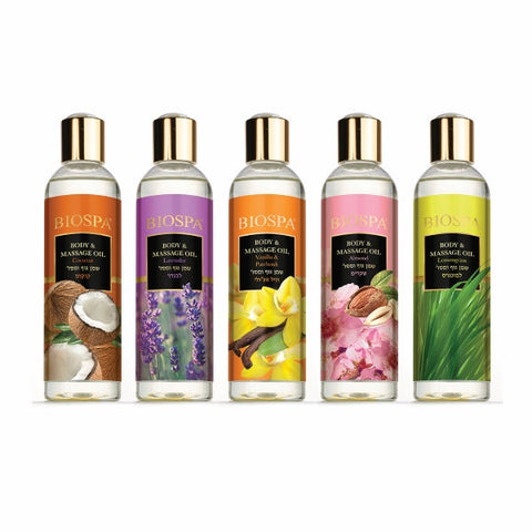 bio spa massage oils scents