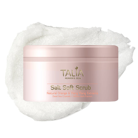 Natural Deep Treat Salt Soft Scrub - Ylang-Ylang & Citrus 300ml